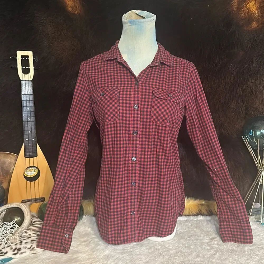 Eddie Bauer flannel shirt S (7002)